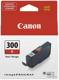 Canon originál ink PFI-300 R, 4199C001, red, 14,4ml