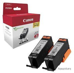 Canon originál ink PGI 570 XL PGBK Twin Pack, 0318C010, black, 500str., high capacity, 2-pack